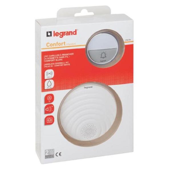Vaddio LEGR Funk Gong Set 230V 094254Ws Komfort 094254 (Funk) (094254)