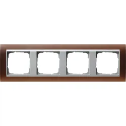 Gira Abdeckrahmen 4f.opak dbr 021459