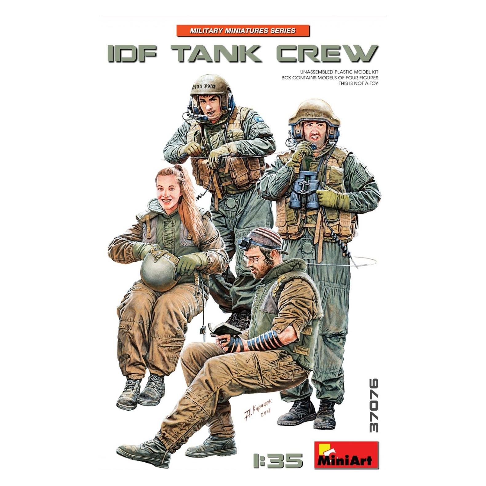 Mini art IDF Tank Crew (37076)