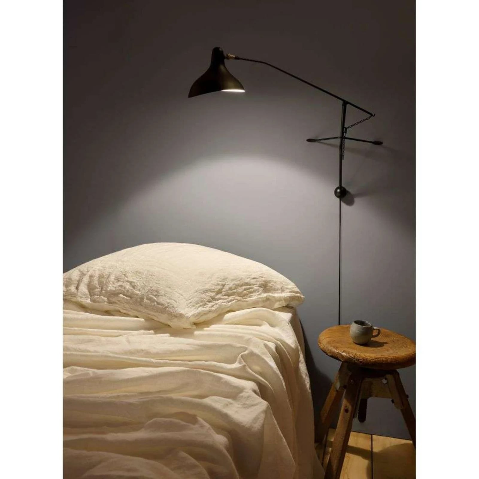 Schottlander DCW Mantis Bs2 Mini Wandlamp Zwart