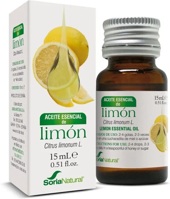 Soria Natural ÓLEO ESSENCIAL DE LIMÃO 15ml