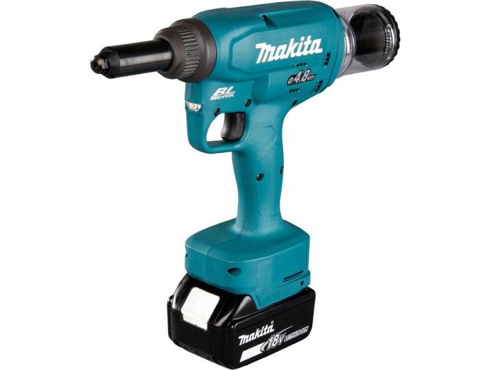 Pince à riveter sans fil Makita LXT 18 V - 4\,8 mm - 10 kN - 25 mm