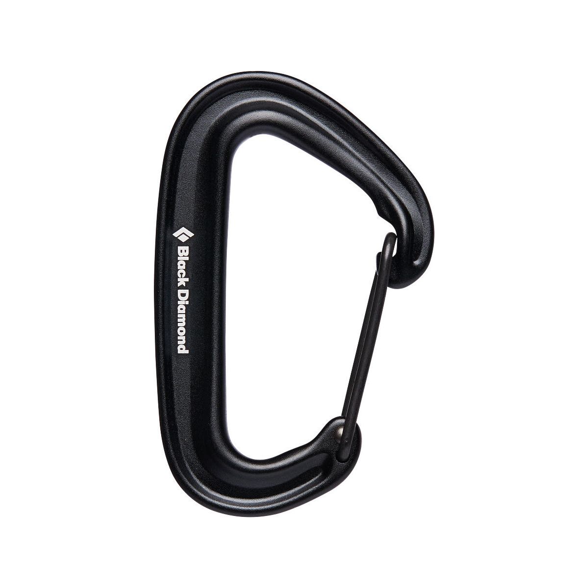 Black Diamond Miniwire Carabiner black (0002) ALL BD2102350002ALL1