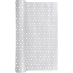 Home Fashion, TL Mini Stars silver, Tischläufer, 490 cm x 40 cm, aufgerollt, 1 Stück pro Pack