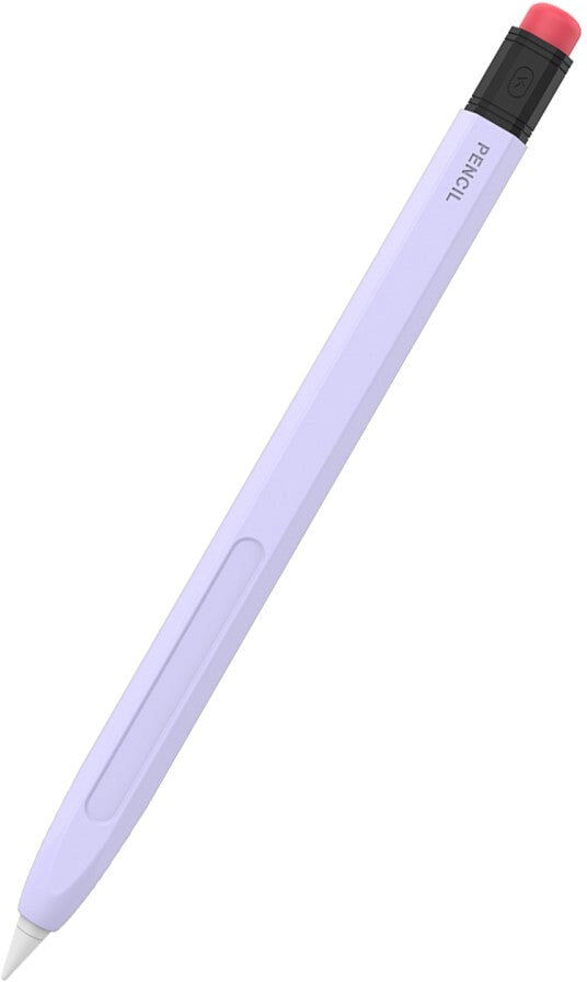 INCOVER Apple Pencil 2 Gen. Fleksibelt Silikone Blyant Cover - Lilla
