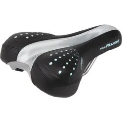 Velo Gel Zone Trekkingsattel Damen  schwarz / grau/blau