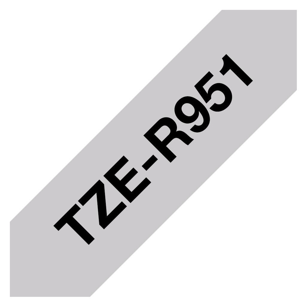 Brother TZe-R251 (2.40 cm, Schwarz, Weiss) (TZE-R251)