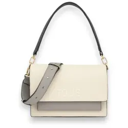 TOUS für Damen. 2002202601 Umhängetasche Audree Saffiano beige (OSFA), Lässig, Polyurethan