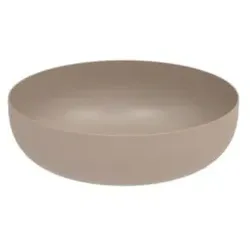 Bette BetteBalance Waschtisch-Schale A249-425PW 40x40x12cm, rund, PW, greige