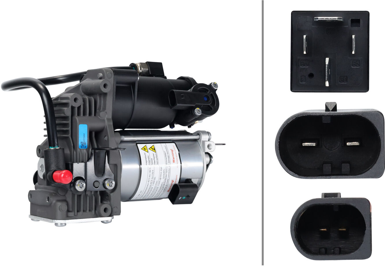 Hella Kompressor, Druckluftanlage 8tg358256061 Für Mercedes