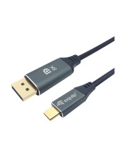 Equip Adapter USB-C -> DisplayPort 8K60Hz 2.00m sw Digital/Daten Digital/Display/Video 2 m (133422)