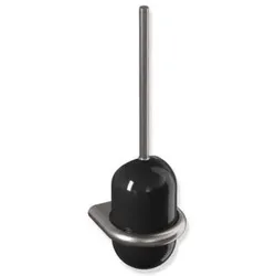 Hewi 805 WC-Bürstengarnitur 805.20.10090 Wandmodell, tiefschwarz