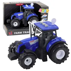 Ackerschlepper Landwirtschaftliche Lichter klingen blau 1:36
