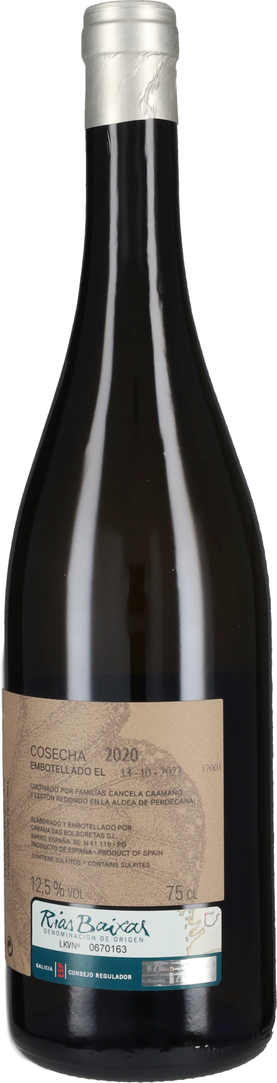 Albariño 'Valouta' Cabana das Bolboretas 2020