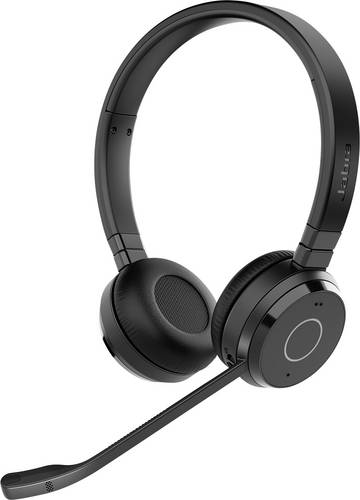 Jabra Evolve 65 TE On Ear Headset Bluetooth Schwarz Computer