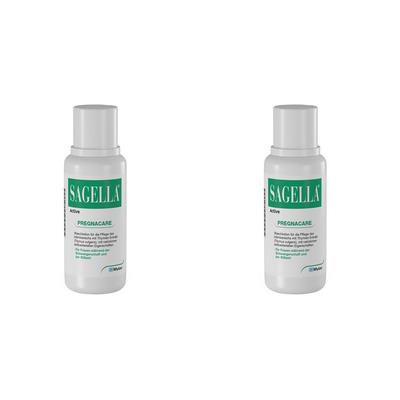 2x Sagella active Pregnacare Waschlotion 2x250 ml Lotion