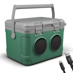 Kühlbox mit Lautsprecher Grün