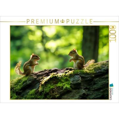 CALVENDO Puzzle Ich seh dich auch! | 1000 Teile Lege-Größe 64x48cm Foto-Puzzle für glückliche Stunden