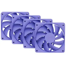 HYTE Lüfter FA12 4er Pack 120mm taro milk violett