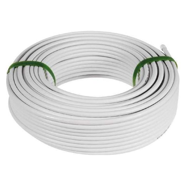 Maclean MCTV-471 MCTV-471 Kabel Koaxialkabel RG6 50M 1.02CU+4.8FPE+CU/P+32*0.12CU+6.8PVC (MCTV-471)