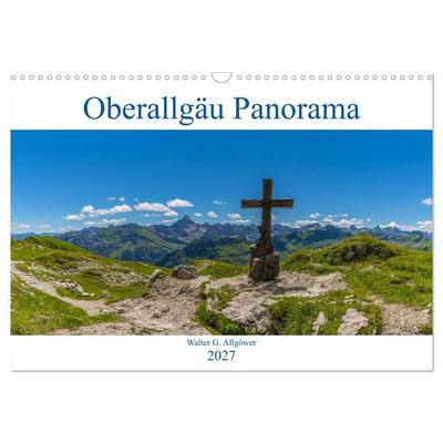 Oberallgäu Panorama (Wandkalender 2027 DIN A3 quer), CALVENDO Monatskalender