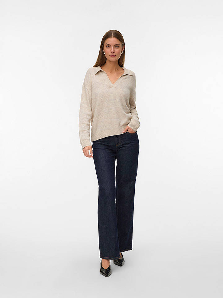 Vero Moda Pullover in Beige - M