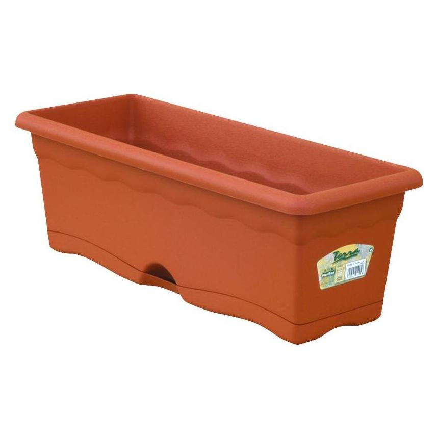 Plastiken Blumentopf 7551 Terrakotta Polypropylen (50 x 20 cm) (45266463)
