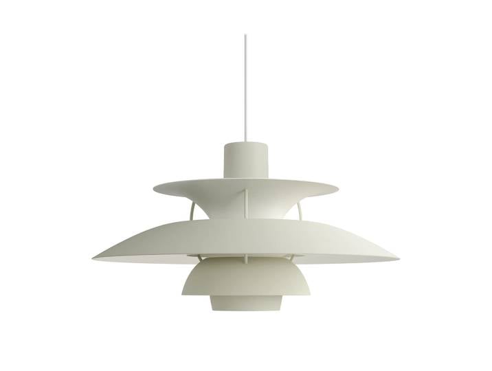 Louis Poulsen Suspension PH 5 Ø500, Monochrom pale pewter