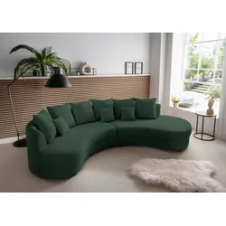Wohnlandschaft Limoncello Moosgrün Cord