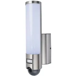 Lutec LED-Außenwandleuchte Elara Alu, Eisen, Stahl & Metall Edelstahl