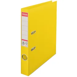 Esselte No.1 Plastik-Ordner DIN A4, 5 cm intensiv-gelb
