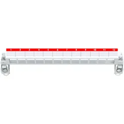 ABB STRIEBEL & JOHN ZE336 Patchpanel 12 fach, leer, Keystone