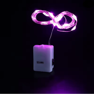 Inspire Essentials FairyGlow Battery String Lights pink 2m 20leds