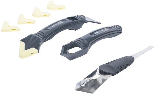 Décolleur de joint silicone et jeu de spatules 8 pièces BGS Do it yourself (85200)