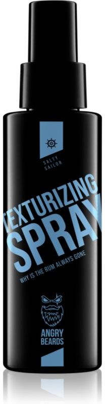 Angry Beards Salty Sailor Texturizing Spray spray texturisant au sel pour homme 100 ml