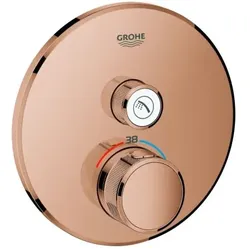 Grohe Grohtherm Smartcontrol Fertigmontageset 29118DA0 warm sunset, rund, UP-Thermostat, 1 Absperrventil