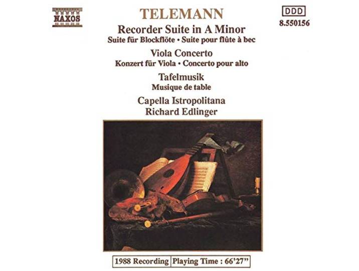 Capella Istropolitana - Recorder Suite/Viola Concerto