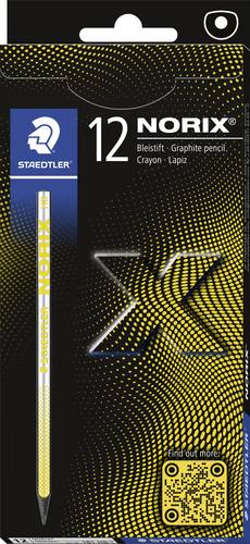 Staedtler Bleistift NORIX HB 100% PEFC 181 HB-1 Bleistift 12St.