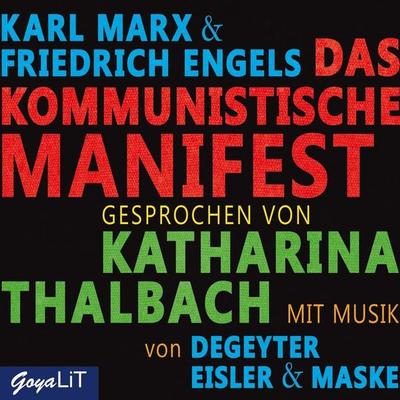 Das kommunistische Manifest - Karl Marx,Friedrich Engels, Audio, 4066338478962