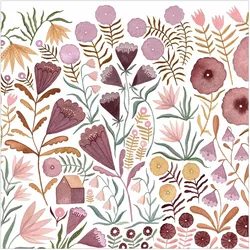 FOTOTAPETE Claudia Voglhuber - Blumenmeer 192/192 cm