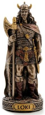 Veronese Design 3.43 in H Loki Miniature Figurine Poly Resin