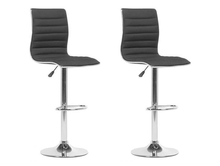 BARHOCKER 2er-Set Polsterbezug Schwarz Lucerne