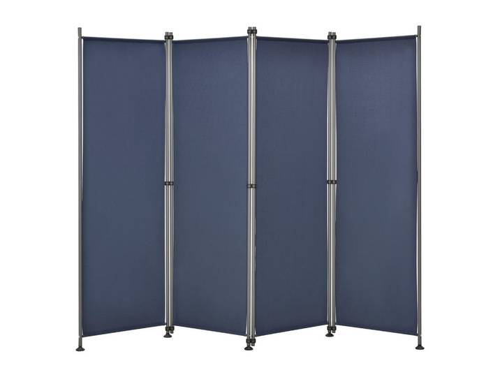 pro.tec Sichtschutz Modica, Dunkelblau, Metall, 215x170 cm, Sonnen- & Sichtschutz, Sichtschutz Garten
