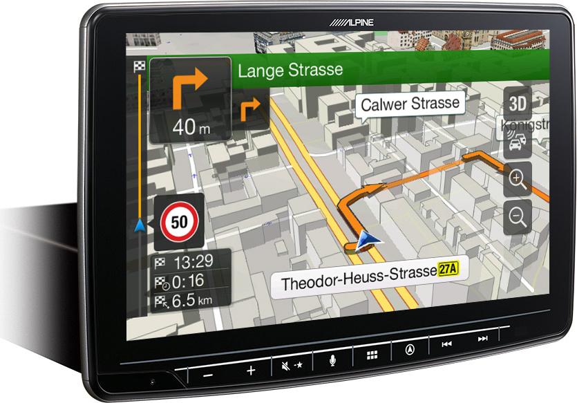 Alpine INE-F904D Erweiterte Navigationseinheit