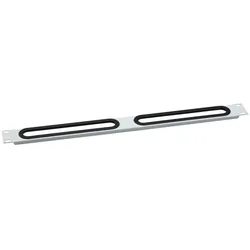 Schneider Electric NSYCRTM1U2 Actassi, 19, -Frontplatte 1 HE mit Kabelverschraubung, RAL7035