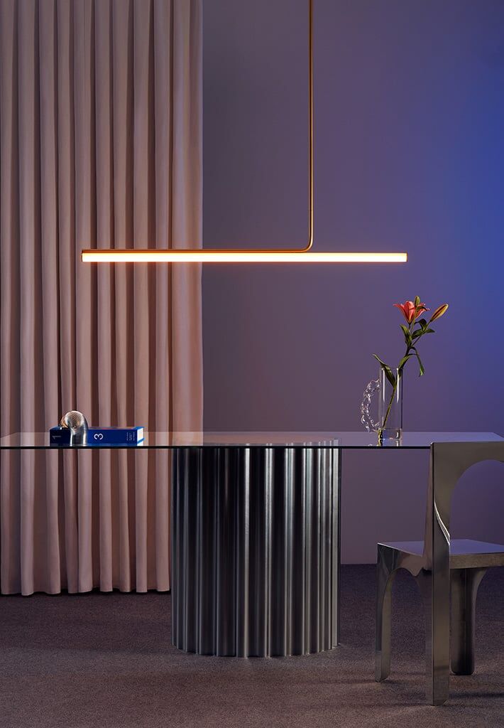 Marset Ambrosia 120 LED Pendelleuchte (gold matt, extra-warmweiß (2200 K)) gold matt   extra-warmweiß (2200 K)