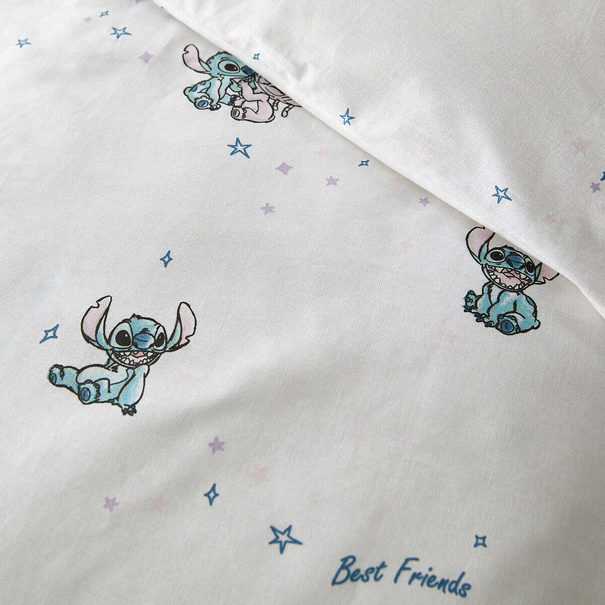 DISNEY STITCH Parure de lit coton, Stitch Best Friends