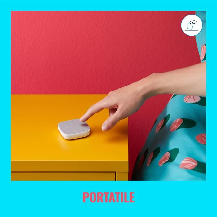 WIZ Smart Button Telecomando Portatile-bianco