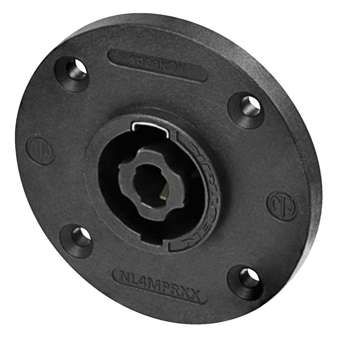 Neutrik NL4MPRXXSB - speakON Einbaubuchse rund (NL4MPRXXSB)