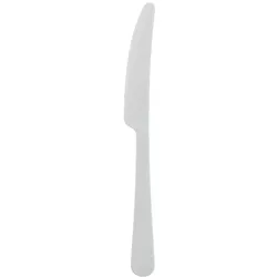 MONOUSO - Messer Wiederverwendbar Durable PP Mineral "Plus" Weiß 19,8cm (200 Stück)
